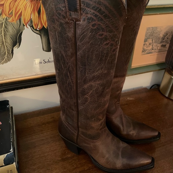 SHYANNE WOMEN'S CHARLENE TALL WESTERN BOOTS - SNIP TOE - Picture 6 of 11